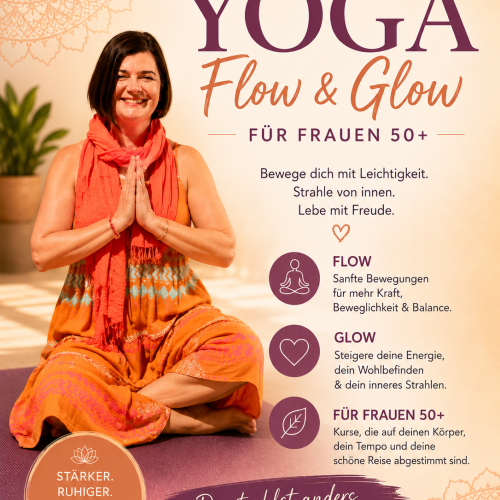 Flow& Glow- Yoga 50+
